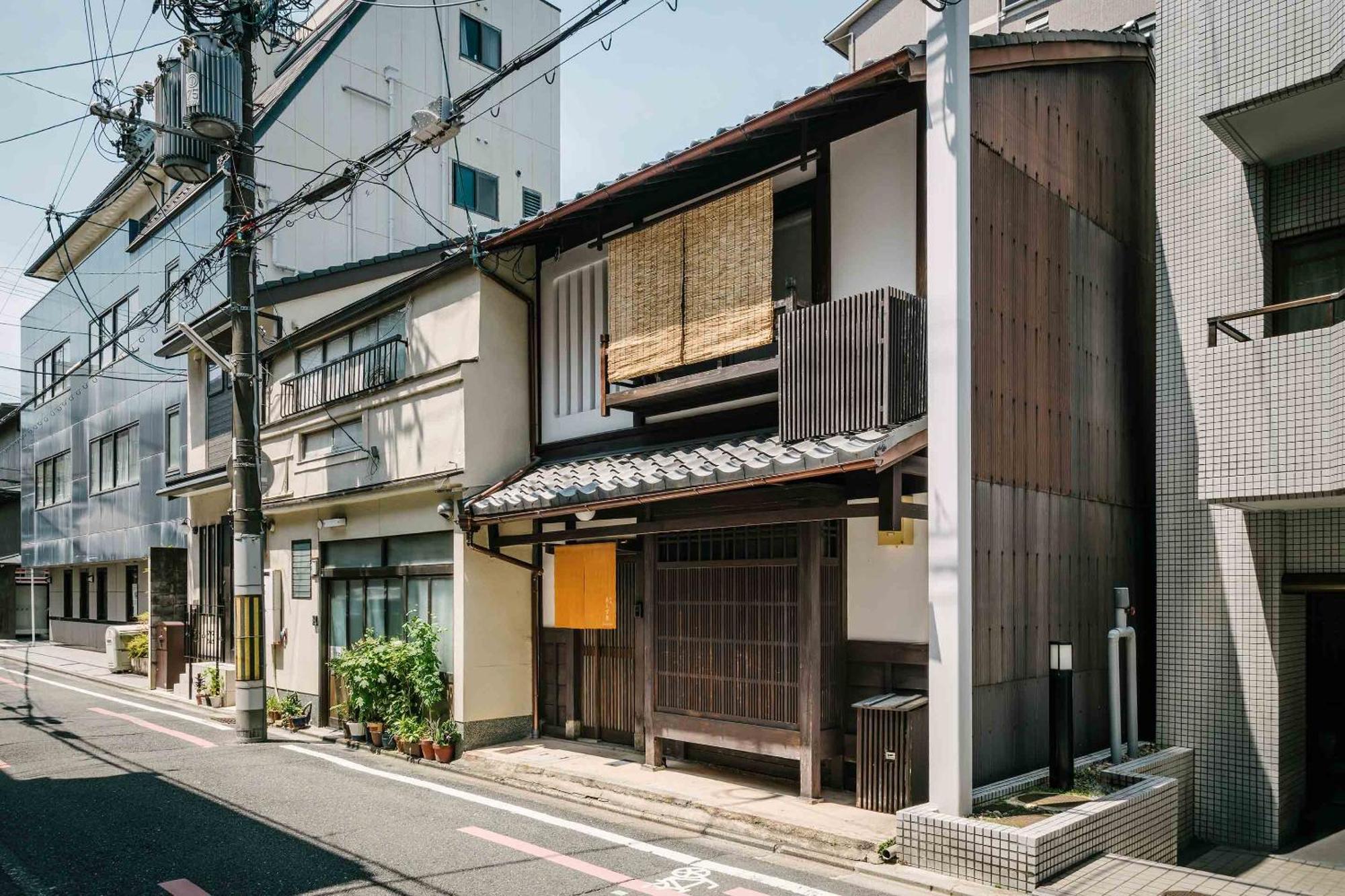 Вилла Anzu An Machiya House Киото Экстерьер фото